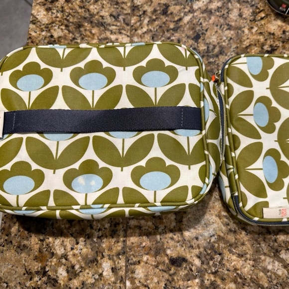 Orla Kiely Bags Orla Kiely Train Case Cosmetic Travel Bag And Small